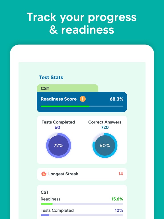 CST Surgical Technologist Exam iPad screenshot 4 - Education app