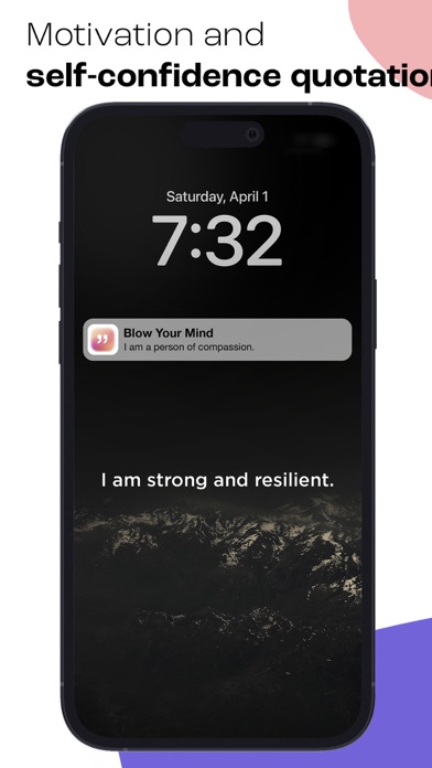 Screenshot #1 pour Blow Your Mind - Daily Quotes