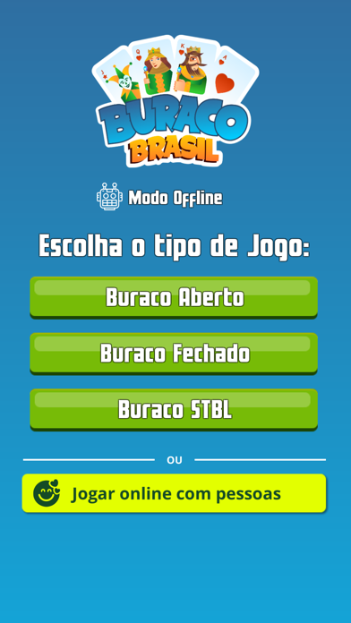 Buraco Brasil - Buraco Online Screenshot