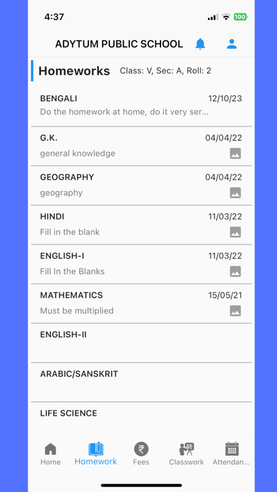 App screenshot