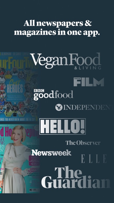 Cafeyn - News & magazines Screenshot