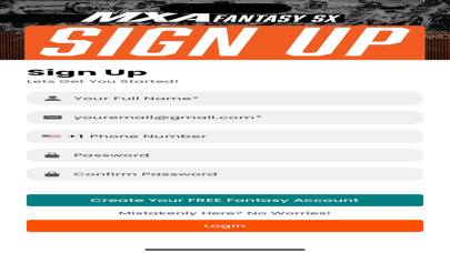 MXA Fantasy League Screenshot 1 - AppWisp.com MXA Fantasy League Screenshot 1 - AppWisp.com