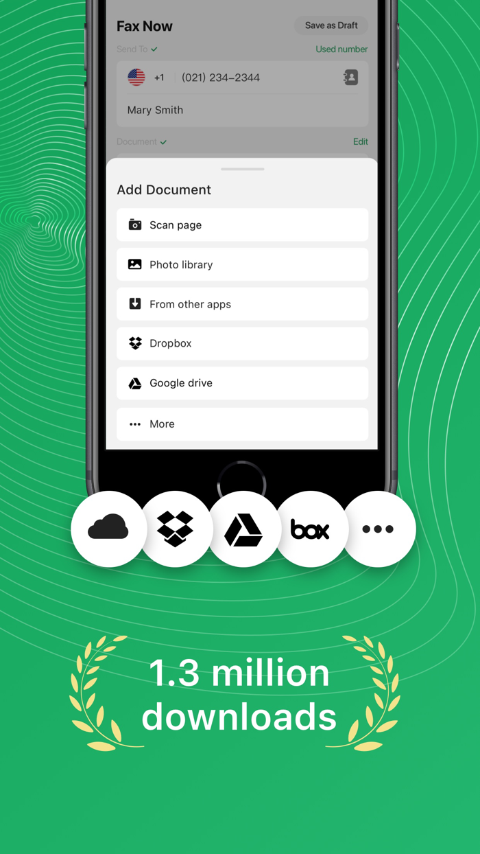 Tiny Fax Send Fax From iPhone