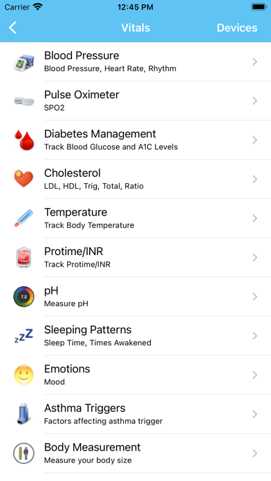 Nursing Monitor Screenshot