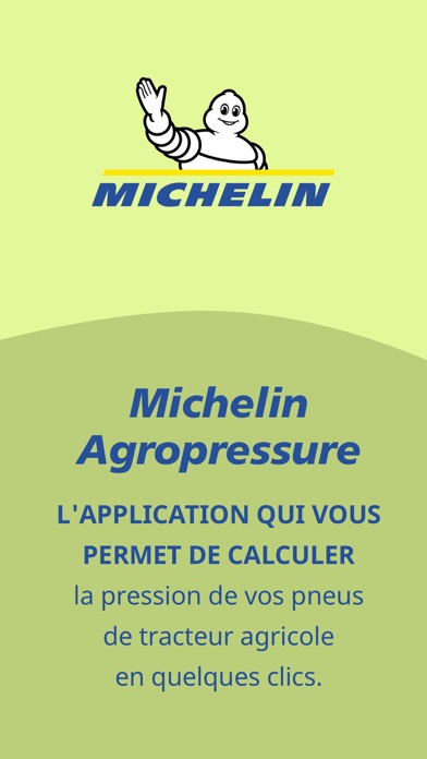 Screenshot #1 pour MICHELIN Agropressure