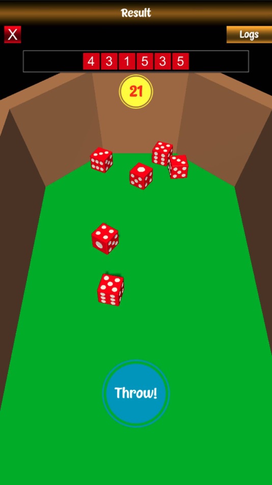 #2. Virtual Dice 3D (iOS) By: Rijal Abdul Hafizh