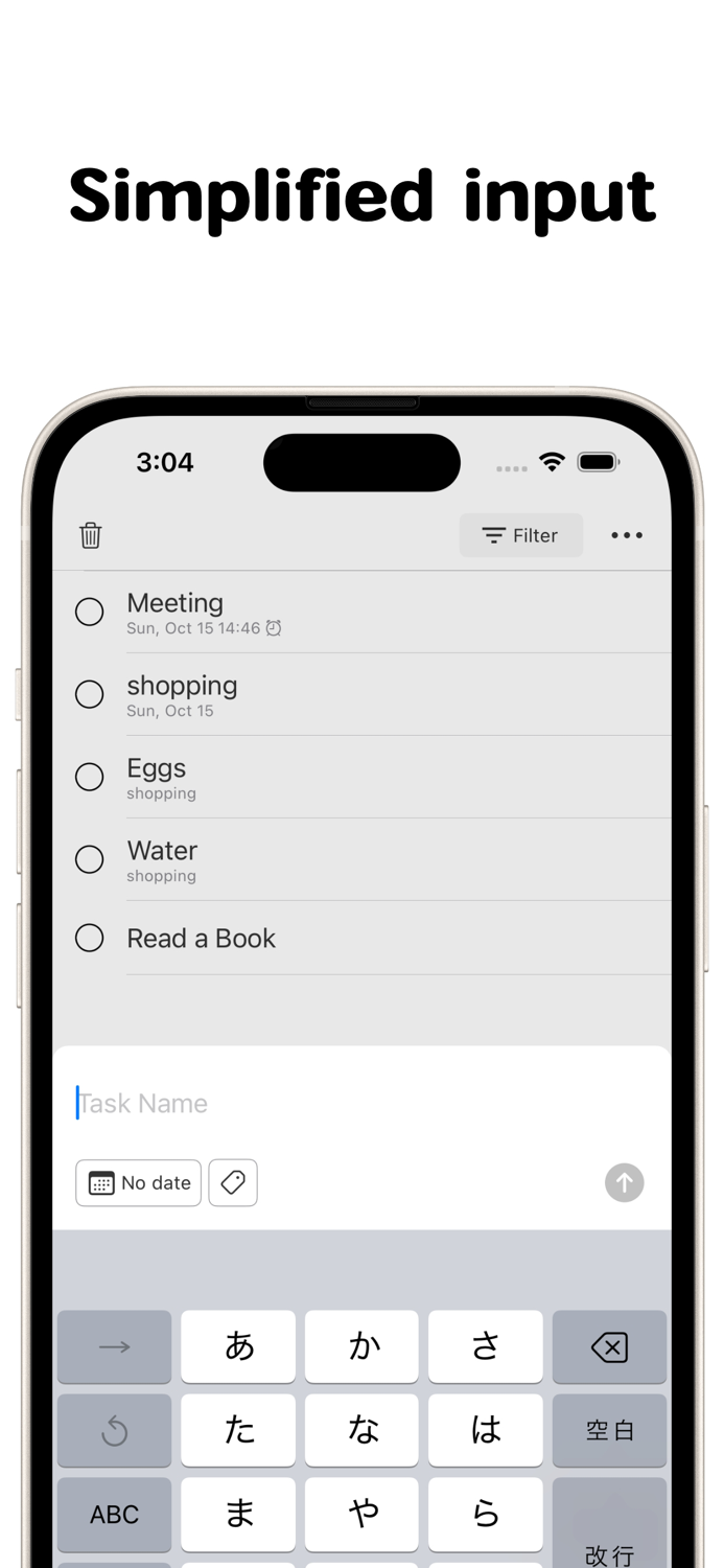 miniToDo - Simple Check list