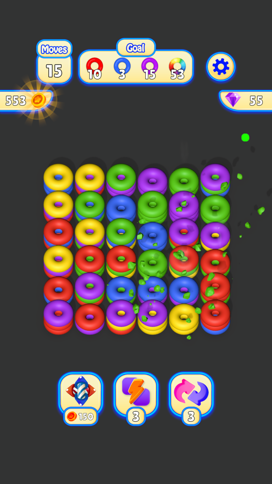 #2. Ring Toss Match (iOS) 由: Mehmet Fatih Sahin