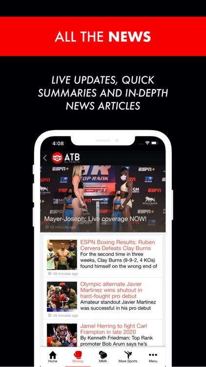 ATB: Combat Sports News screenshot-5