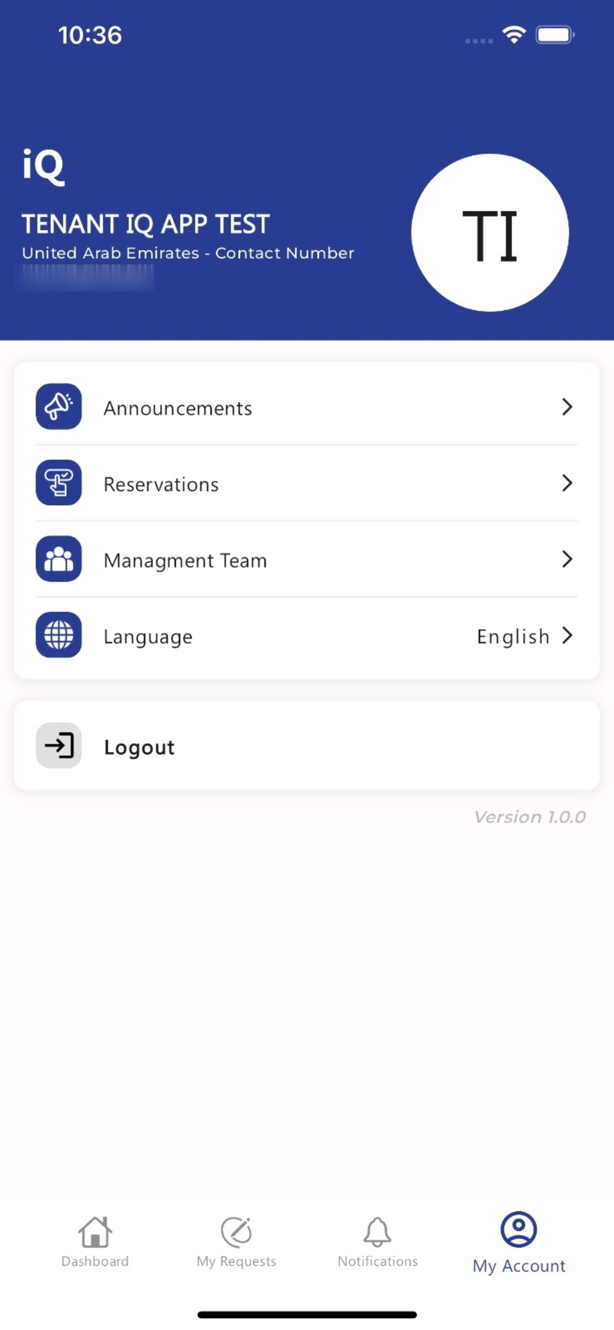 iQ: Residence App
