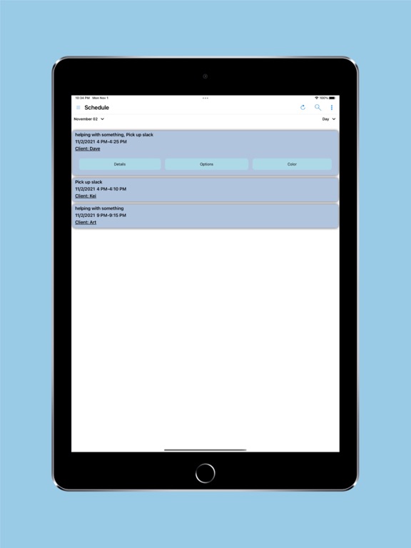 Screenshot #5 pour SchedX