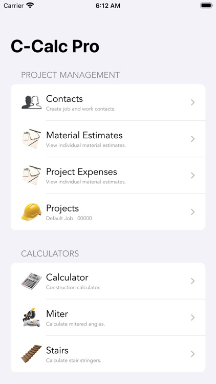 Construction Calc Pro 2