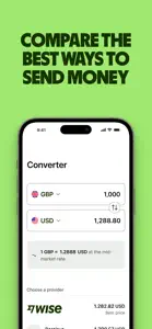 Currency Converter by Wise screenshot #3 for iPhone