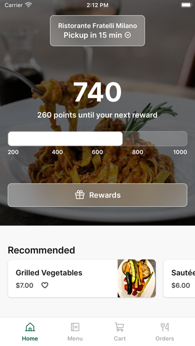 Ristorante Fratelli Milano Screenshot