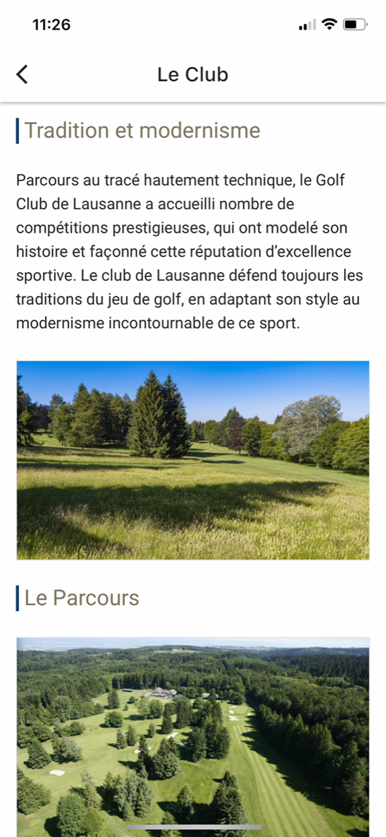 Golf Club de Lausanne