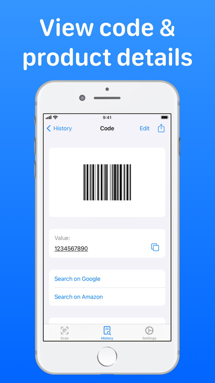 Barcode QR Code Scanner Reader