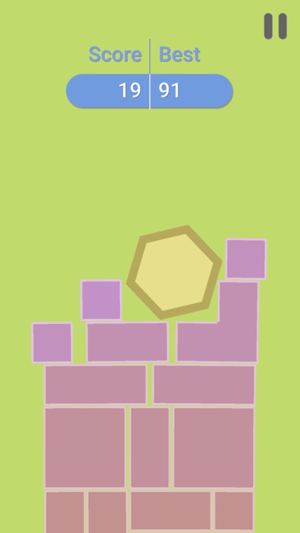 Hexagon Tower Balance Blocks screenshot-4