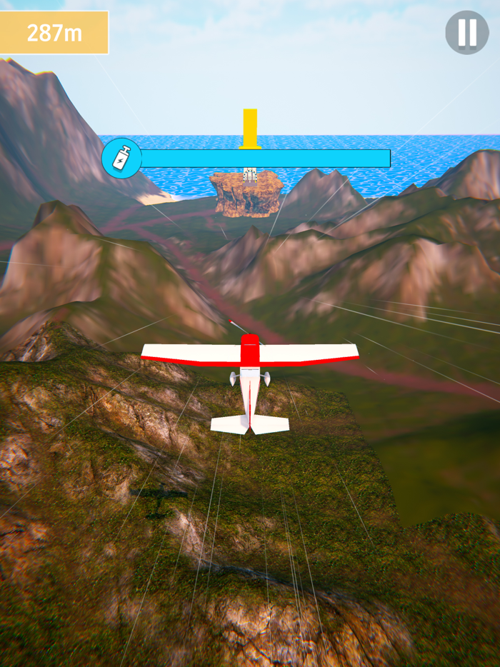 Crazy Landing Stunt Challenge