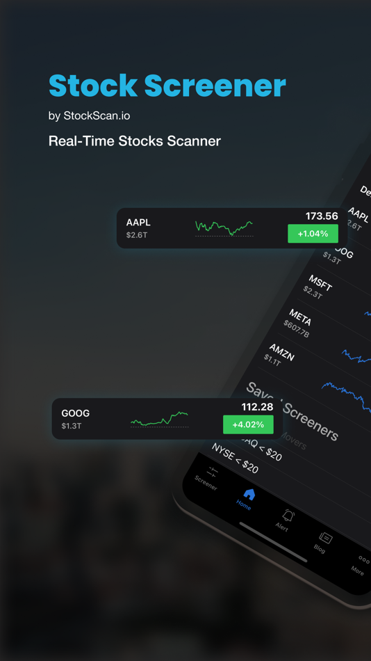 #1. Stock Screener by StockScan.io (iOS) 由: LineCentury