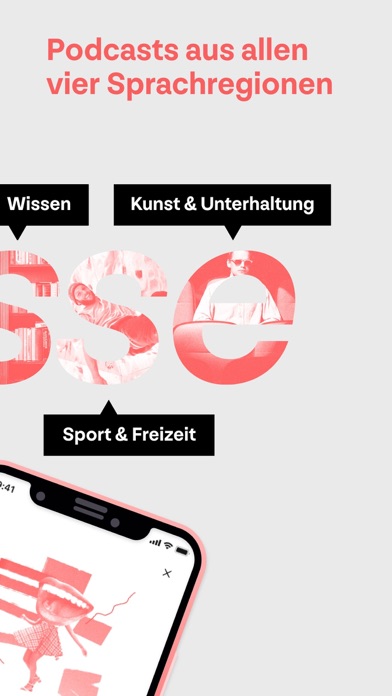 Suisse Podcast Screenshot