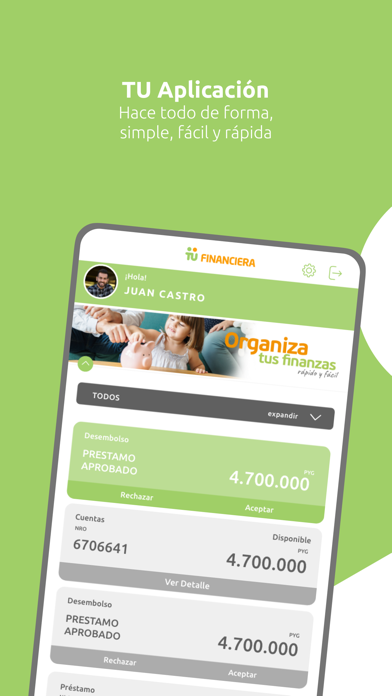 TU Financiera Screenshot