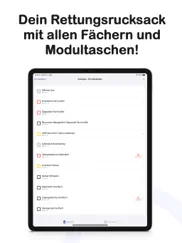 rettungsrucksack organizer ipad bildschirmfoto 2