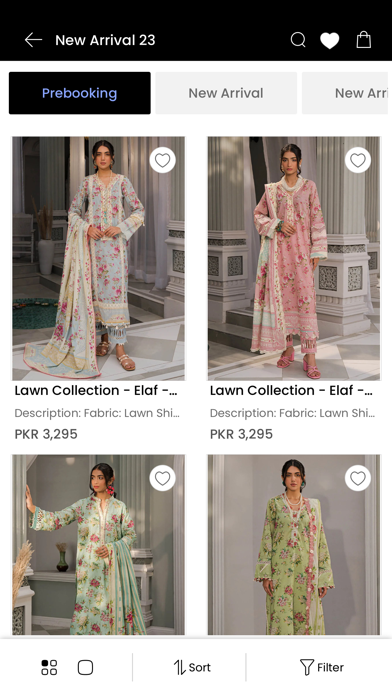 Saleem Fabrics Screenshot