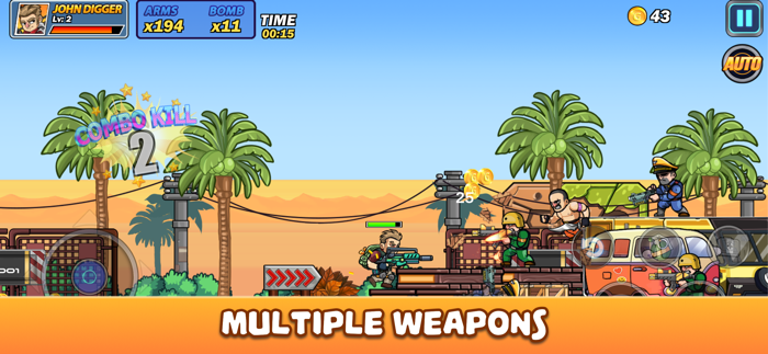 Alpha Squad Metal Rambo