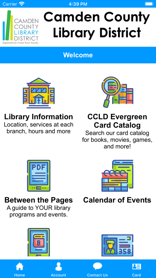 #1. Camden County Lib Dist - MO (iOS) Podle: Capira Technologies