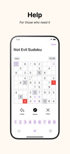 Not Evil Sudoku screenshot #3 for iPhone