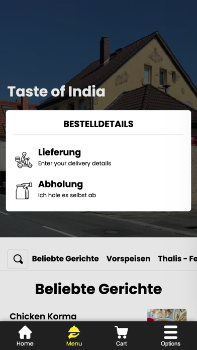 Taste of India Eppertshausen Screenshot