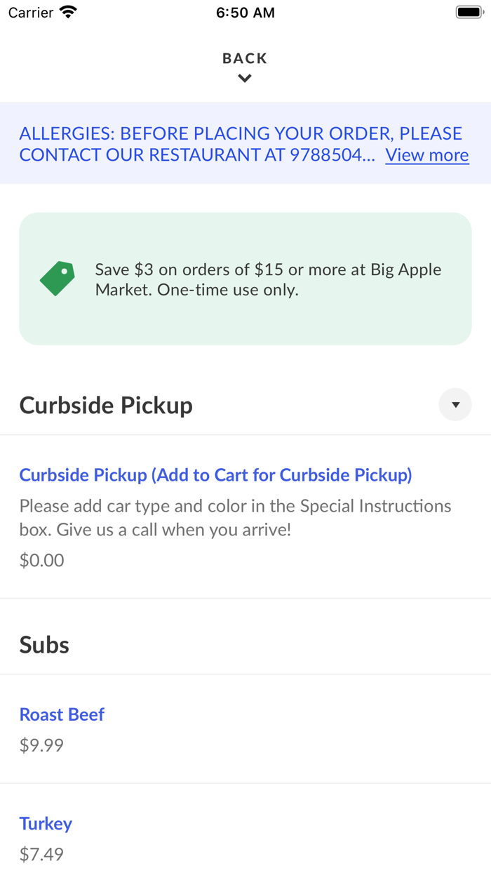 Big Apple Market and Deli