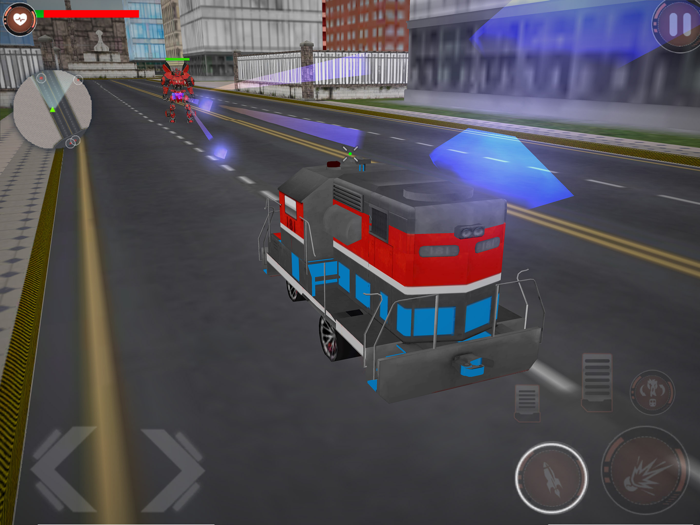 Train Robot Car Simulator