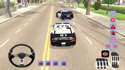 Police Car Convoy Simulator Screenshot