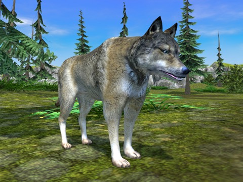 Wolf Simulator - Animal Gamesのおすすめ画像1