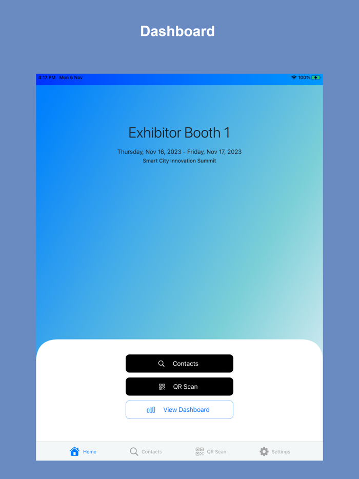 EventNook Exhibitor Scan