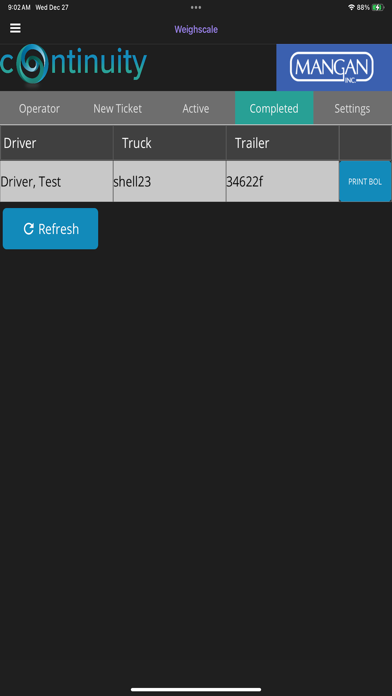 Screenshot 1 of ContinuityMobile App