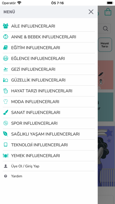 Tanıt - Influencer Pazar Yeri Screenshot