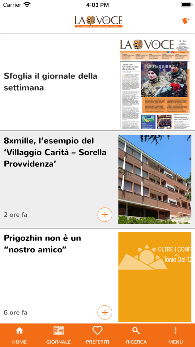 La Voce dell'Umbria Screenshot