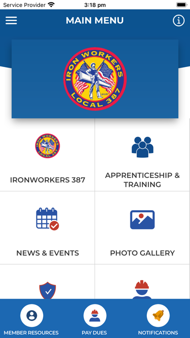 Ironworkers 387 Screenshot