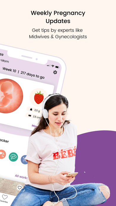 Keleya: Pregnancy App + Yoga Screenshot