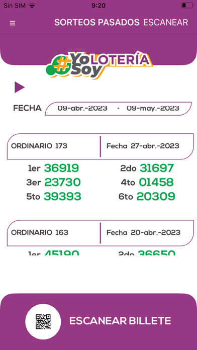 Lotería de Puerto Rico Screenshot