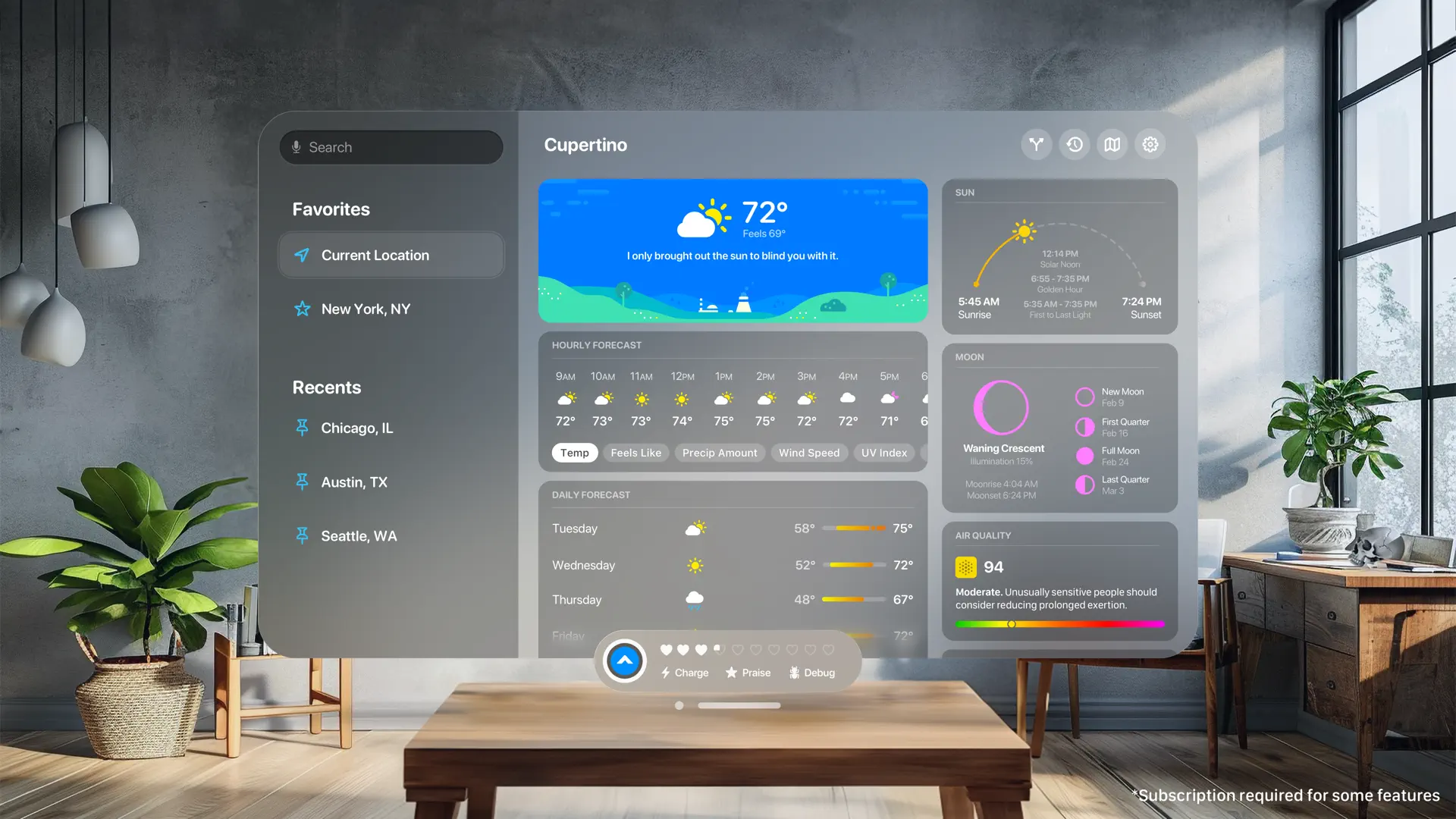 CARROT Weather: Alerts & Radar screenshot