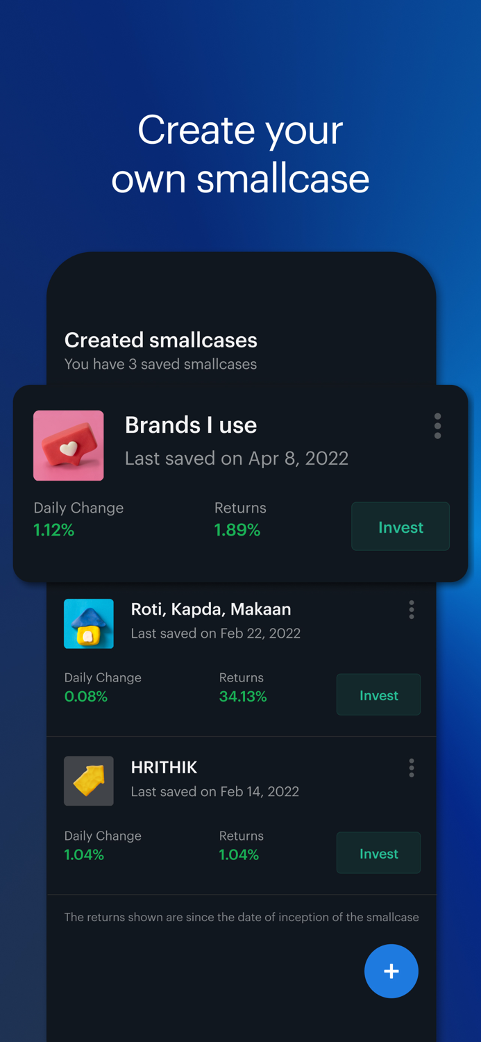 smallcase Stock Investments