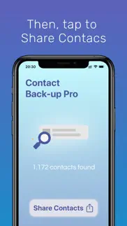 contact back-up iphone screenshot 3