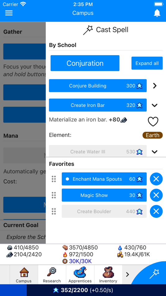 #5. Magic Research (iOS) 由: Matias Ezequiel Colotto