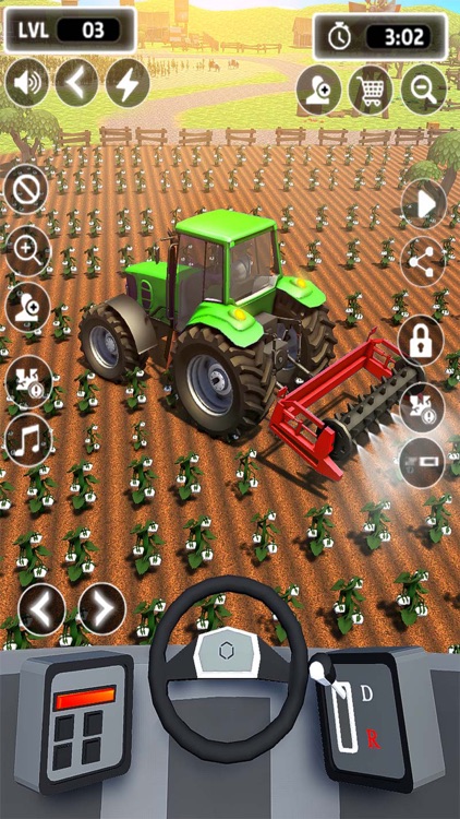 Farming Games Tractor Sim screenshot-3