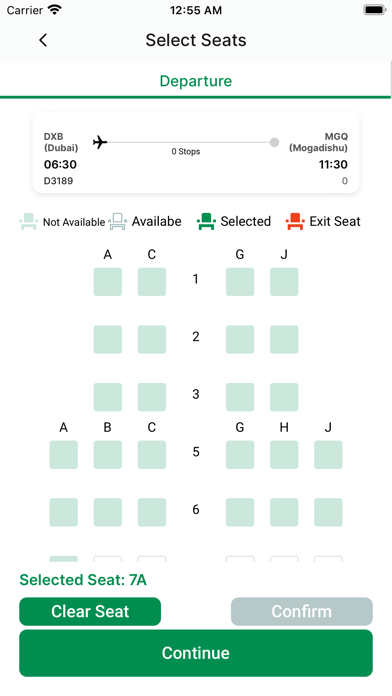 Daallo Airlines Screenshot