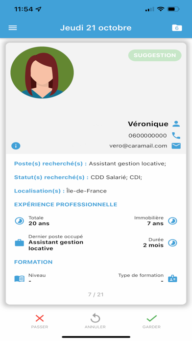 Screenshot #3 pour Recrutimmo - Recruteur