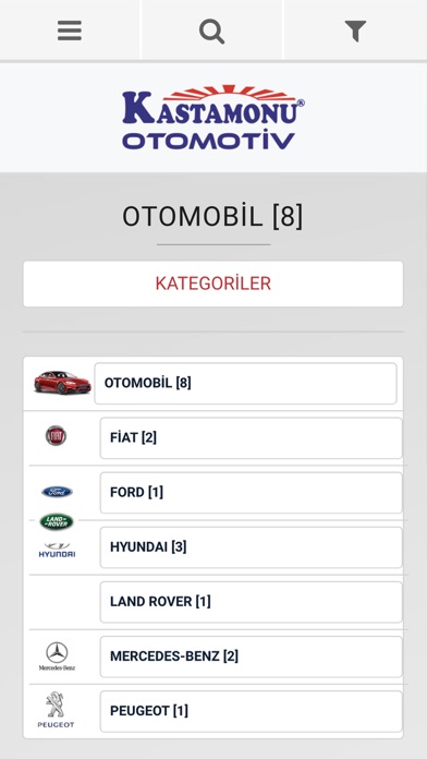 KastamonuOtomotiv Screenshot